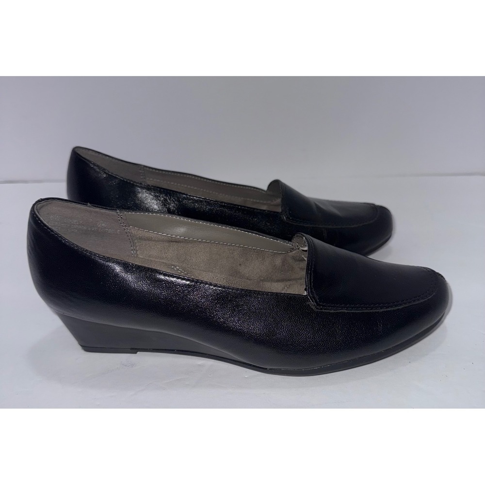 Aerosoles Heel Rest Lovely Wedge Heel Pumps Women Sz 6.5 Preppy Office Work 90s - Picture 5 of 9